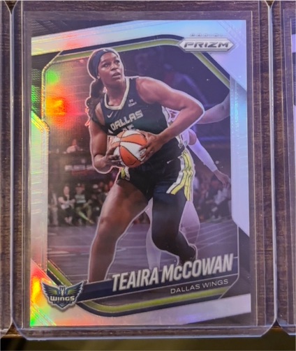 2025 Panini Prizm WNBA #48 Teaira McCowan — front