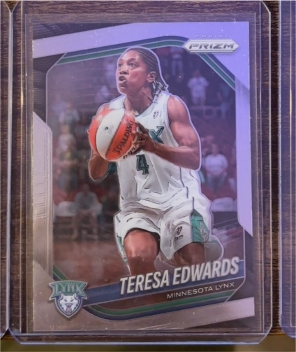 2025 Panini Prizm WNBA #126 Teresa Edwards — front