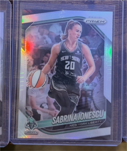 2025 Panini Prizm WNBA #19 Sabrina Ionescu — front
