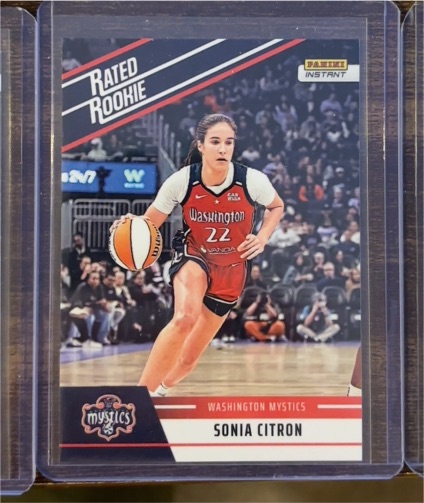 2025 Panini Instant WNBA Rated Rookie Retro #RRR-2 Sonia Citron — front