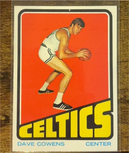1972-73 Topps #7 Dave Cowens — front