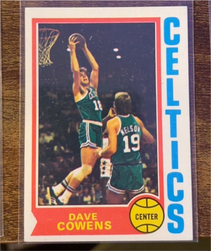 1974-75 Topps #155 Dave Cowens — front