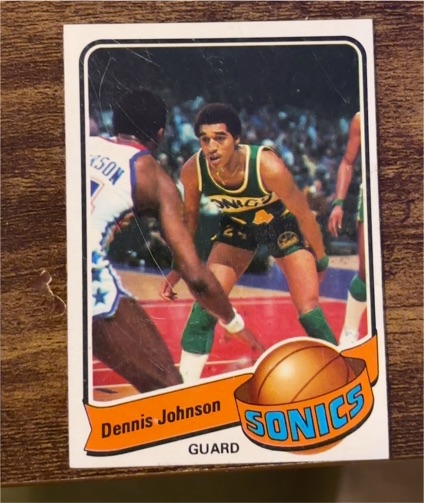1979-80 Topps #6 Dennis Johnson — front