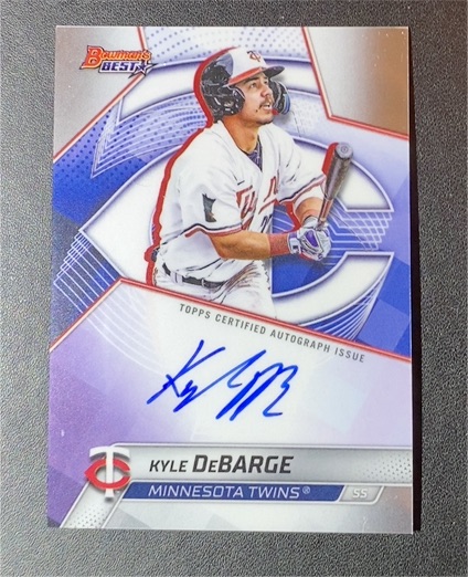 2025 Bowman's Best #B25-KD Kyle DeBarge — front