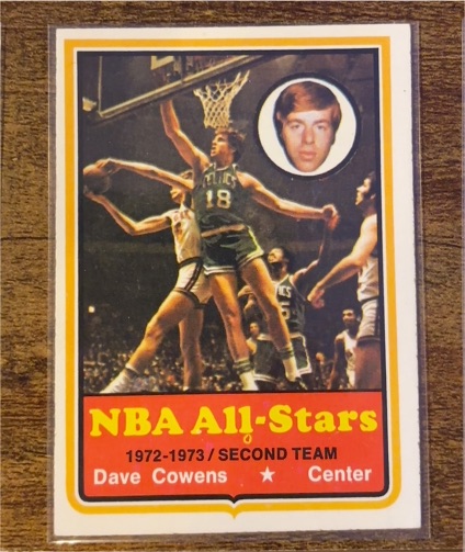 1973-74 Topps #40 Dave Cowens NBA All-Stars 1972-1973 Second Team — front
