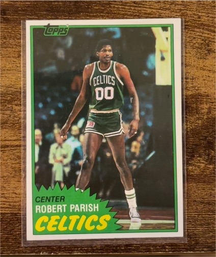 1981 Topps #6 Robert Parish — front