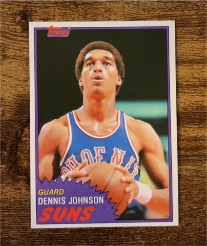 1981 Topps #34 Dennis Johnson — front