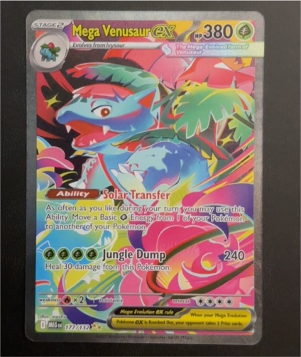 Pokemon Mega Evolution #177/132 Mega Venusaur ex — front