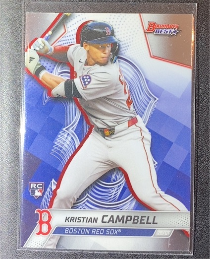 2025 Bowman's Best #11 Kristian Campbell — front