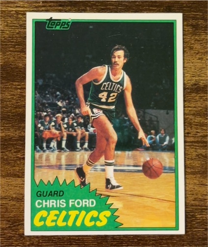 1981-82 Topps Basketball #E73 Chris Ford — front