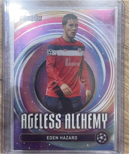 2024-25 Topps Merlin UEFA #AA-29 Eden Hazard Ageless Alchemy — front