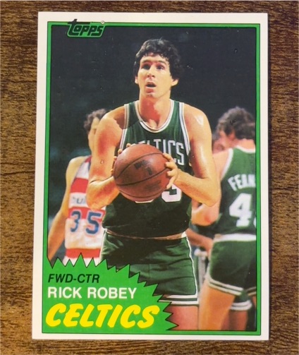 1981-82 Topps #76 Rick Robey — front