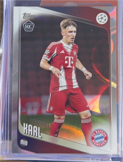 2025-26 Topps UEFA Club Competitions #187 Lennart Karl — front