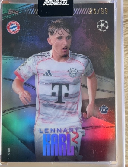 2025 Topps Total Football #965 Lennart Karl — front
