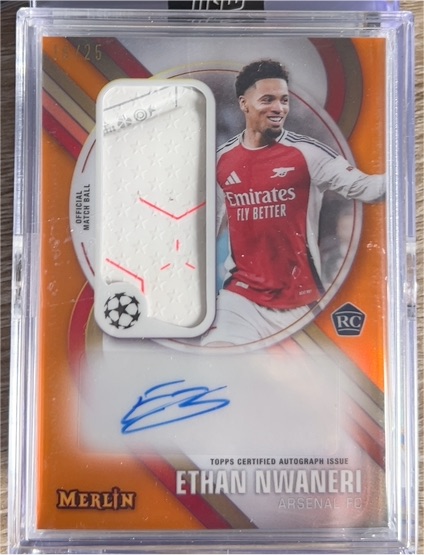 2024-25 Topps Merlin #53 Ethan Nwaneri — front