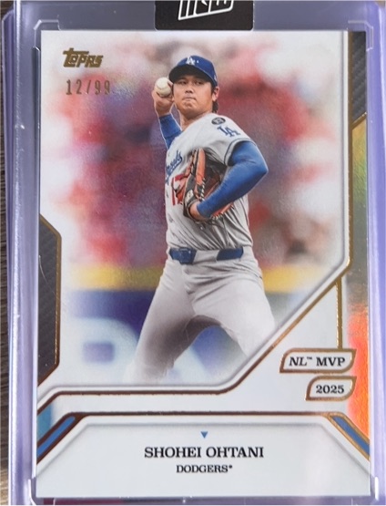 2025 Topps NL MVP #12 Shohei Ohtani — front