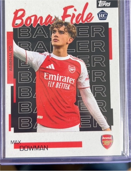 2025-26 Topps #22 Max Dowman — front