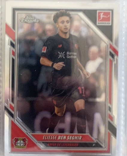 2025-26 Topps Chrome Bundesliga #66 Eliesse Ben Seghir — front