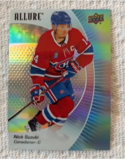 2023-24 Upper Deck Allure #27 Nick Suzuki — front