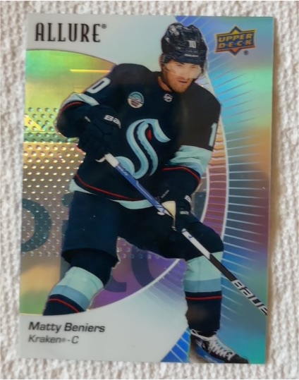 2023-24 Upper Deck Allure #56 Matty Beniers — front