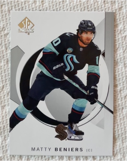2024-25 SP Authentic #80 Matty Beniers — front