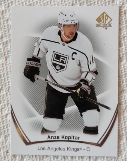 2021-22 Upper Deck SP Authentic #84 Anze Kopitar — front