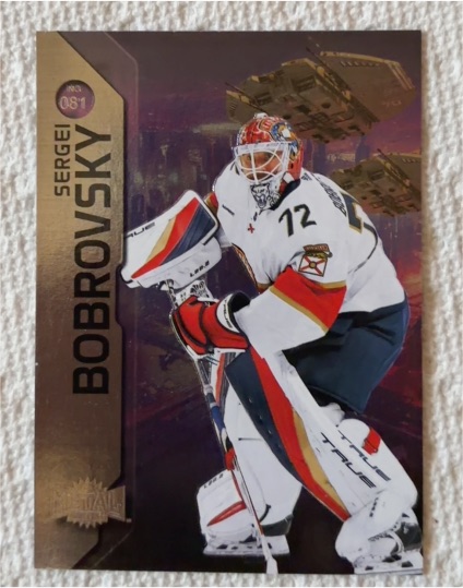 2023-24 Skybox Metal Universe #081 Sergei Bobrovsky — front