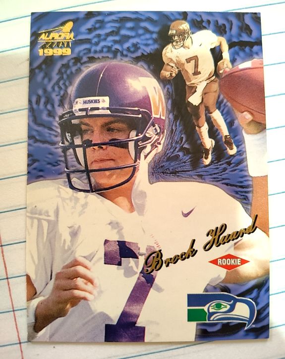 1999 Pacific Aurora #134 Brock Huard — front