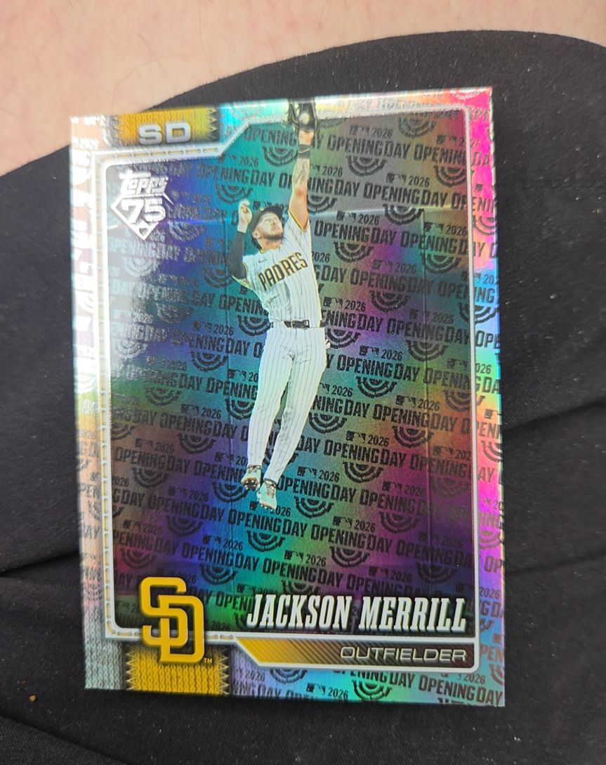 2026 Topps Series 1 #229 Jackson Merrill — front