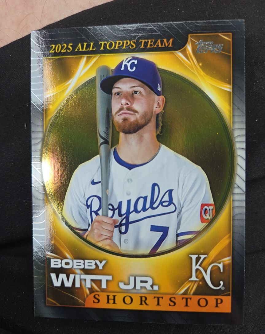 2026 Topps Series 1 #ATT-5 Bobby Witt Jr. — front