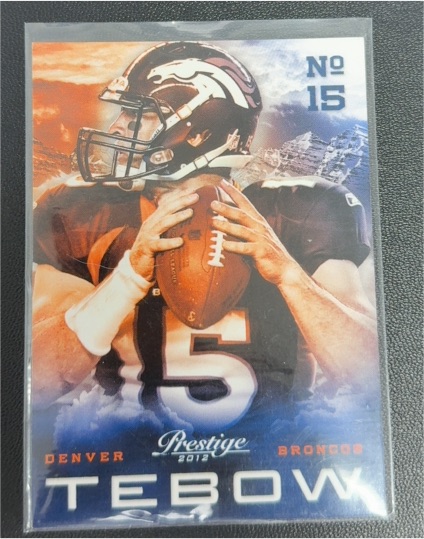 2012 Panini Prestige #15 Tim Tebow — front