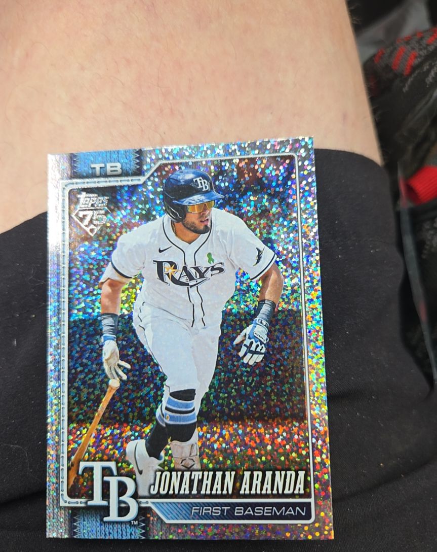 2026 Topps Series 1 #326 Jonathan Aranda — front