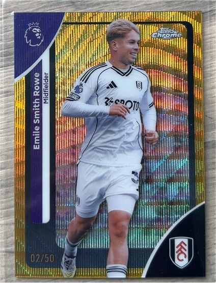 2025-26 Topps Chrome Premier League #92 Emile Smith Rowe — front