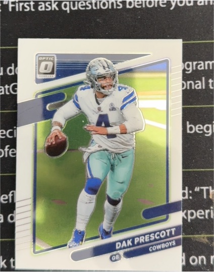 2021 Panini Donruss Optic #22 Dak Prescott — front