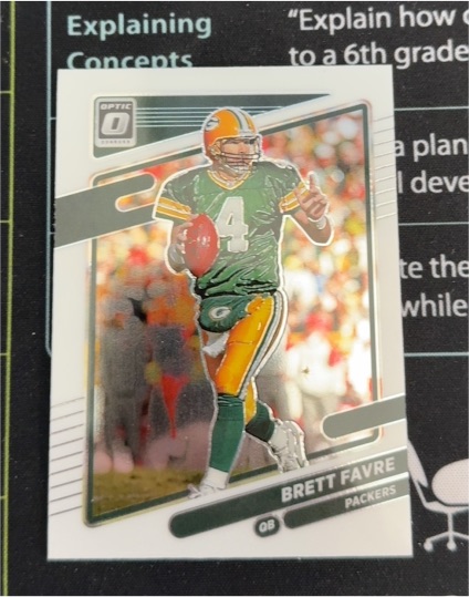 2021 Panini Donruss Optic #93 Brett Favre — front