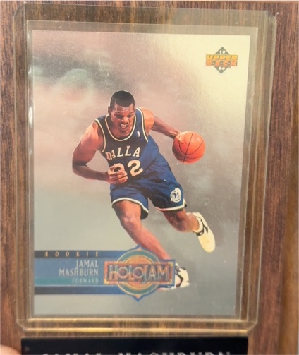 1993-94 Upper Deck Holojam #H31 Jamal Mashburn — front