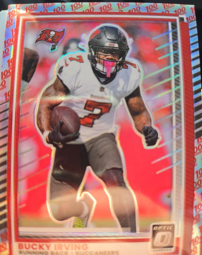 2025 Panini Donruss Optic #83 Bucky Irving — front