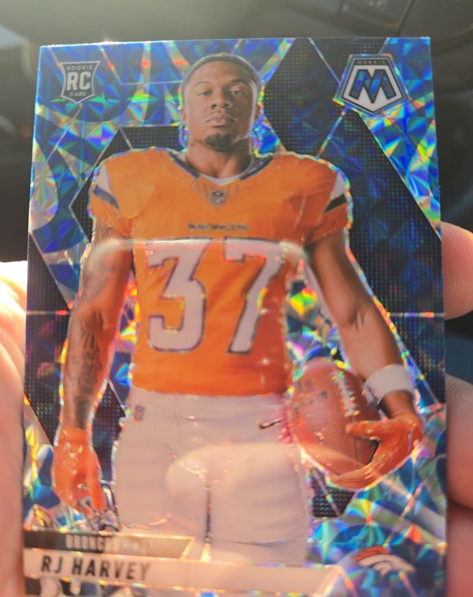 2025 Panini Mosaic Prizm #284 RJ Harvey — front