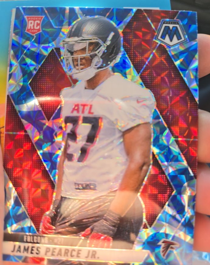 2025 Panini Mosaic #357 James Pearce Jr. — front