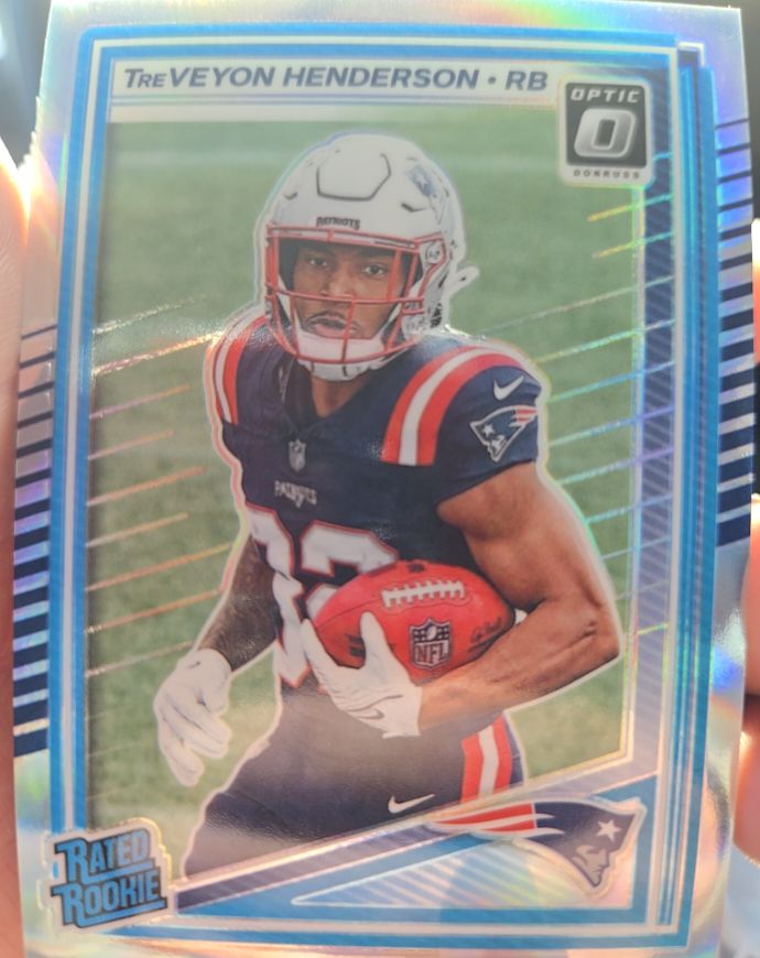 2025 Donruss Optic #248 TreVeyon Henderson — front