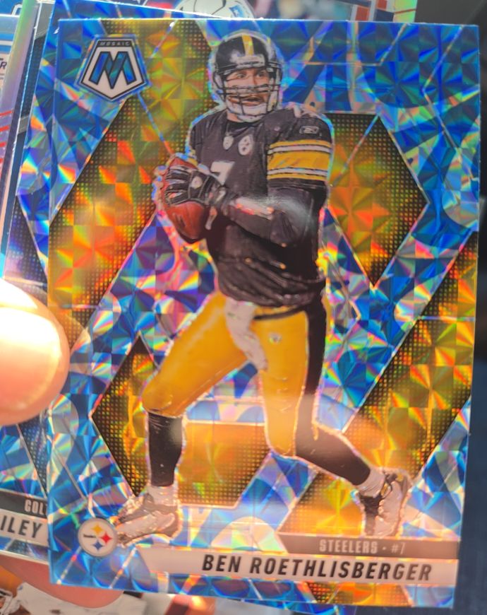 2025 Panini Mosaic #9 Ben Roethlisberger — front