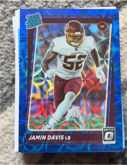 2021 Donruss Optic #247 Jamin Davis — front