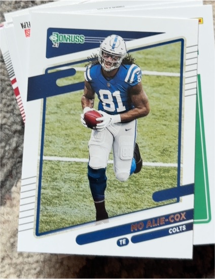 2021 Panini Donruss #153 Mo Alie-Cox — front