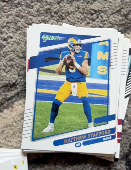 2021 Donruss #139 Matthew Stafford — front