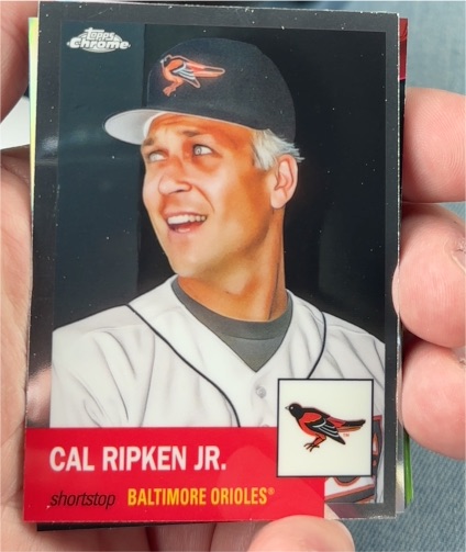 2022 Topps Chrome Platinum Anniversary #147 Cal Ripken Jr. — front