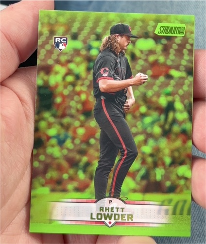 2025 Topps Stadium Club #95 Rhett Lowder — front