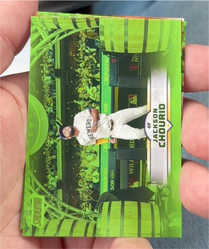 2025 Topps Stadium Club #138 Jackson Chourio — front