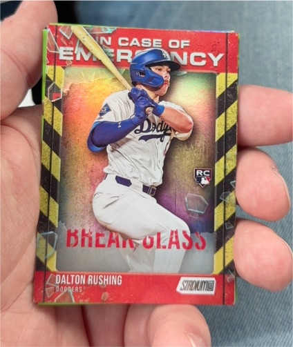 2025 Topps Stadium Club #ICE-2 Dalton Rushing — front