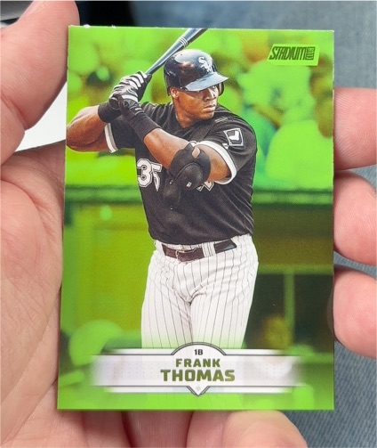 2025 Topps Stadium Club #1 Frank Thomas — front