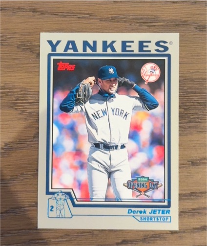 2004 Topps Opening Day #10 Derek Jeter — front